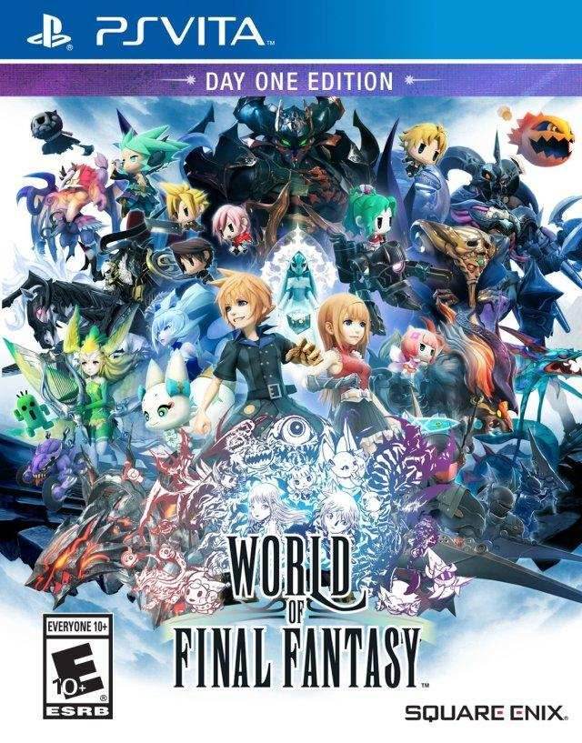 World of Final Fantasy Day One Edition (Playstation Vita) - Game Manual Only