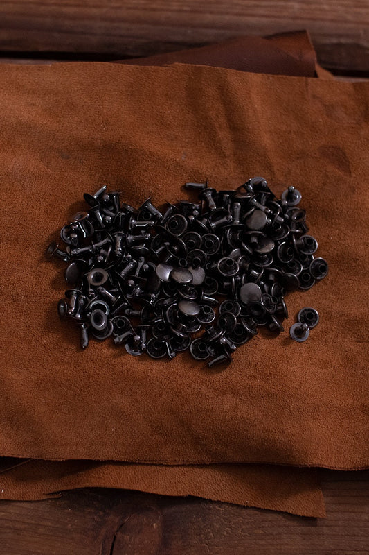 Hollow Rivet KØ9,2 x L9,0 mm Iron/Anthracite
