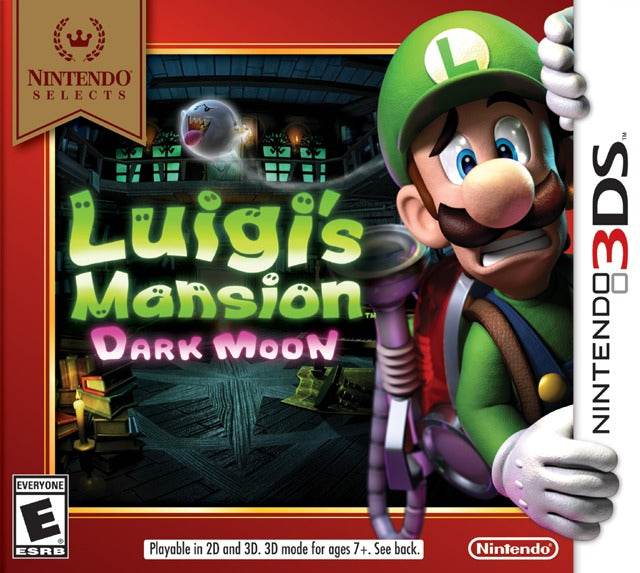 Luigi's Mansion: Dark Moon (Nintendo Selects) (Nintendo 3DS) - Game Manual Only