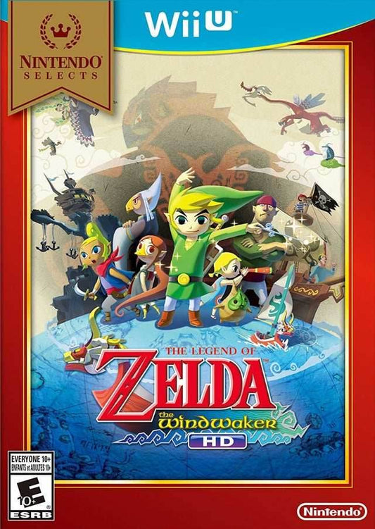 The Legend of Zelda: The Wind Waker HD (Nintendo Selects) (WiiU) - Game Manual Only