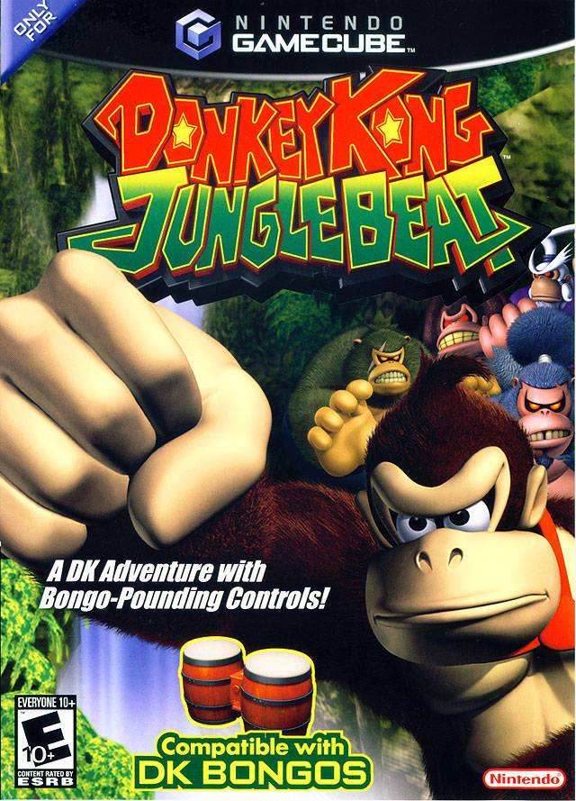 Donkey Kong Jungle Beat (Gamecube) - Game Manual Only