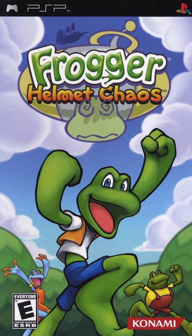 Frogger Helmet Chaos (PSP) - Game Manual Only
