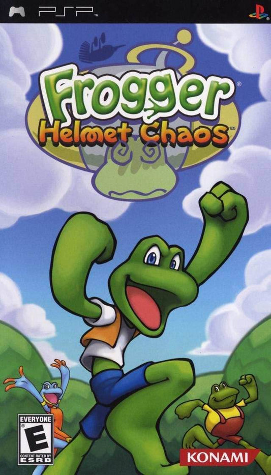 Frogger Helmet Chaos (PSP) - Game Manual Only