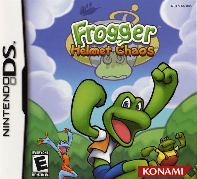 Frogger Helmet Chaos (Nintendo DS) - Game Manual Only
