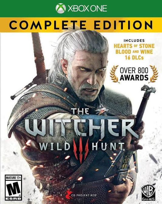 The Witcher 3: Wild Hunt Complete Edition (Xbox One) - Game Manual Only