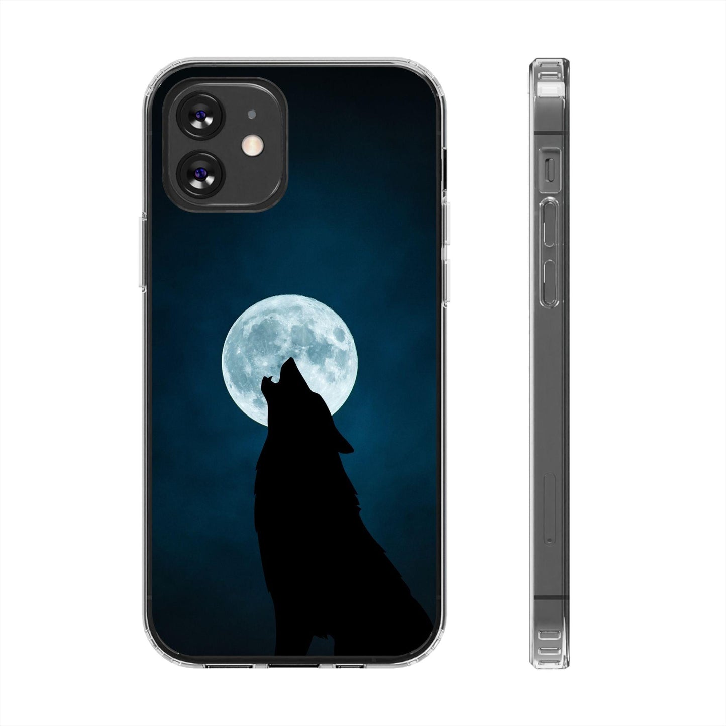 Full Moon and Wolf Clear Cases