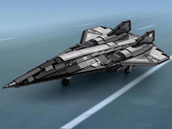 SR-72 Son of Blackbird Reconnaissance Aircraft - Legendary Series - Mil-Blox