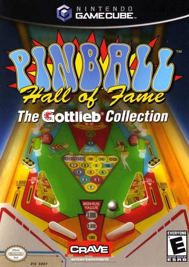 Pinball Hall of Fame The Gottlieb Collection (Gamecube) - Game Manual Only