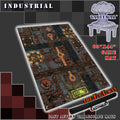 60x44" 'Industrial' F.A.T. Mat Battle Gaming Mat