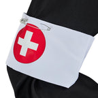 Women's Florence Nightingale Costume - Civil War Nurse Dress with Apron