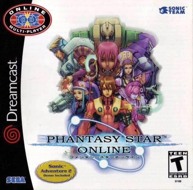 Phantasy Star Online With Manual (Sega Dreamcast) - Game Only