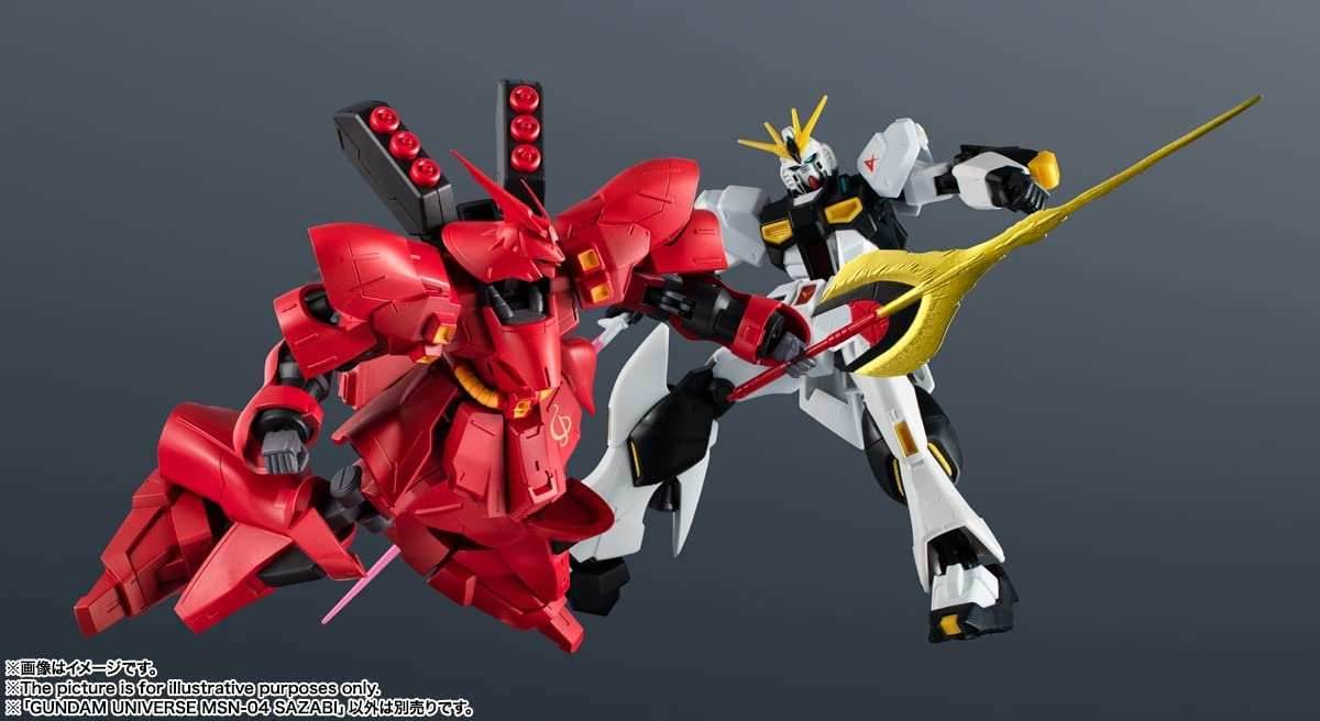 Tamashi Nations - Mobile Suit Gundam CHAR'S COUNTERATTACK - MSN-04 Sazabi, Bandai Spirits Gundam Universe Action Figure - 