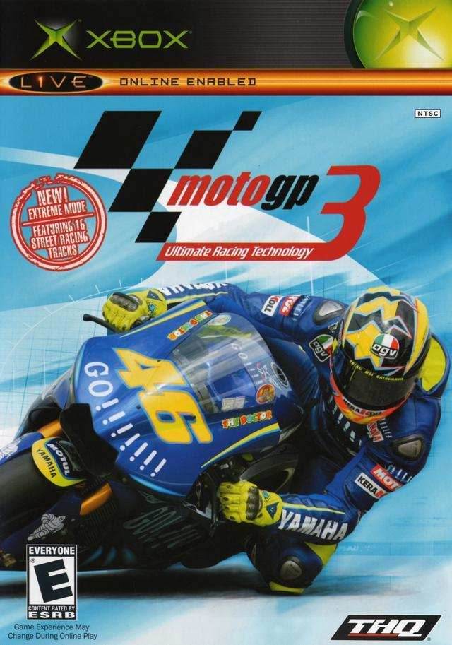 MotoGP 3 (Xbox) - Game Manual Only