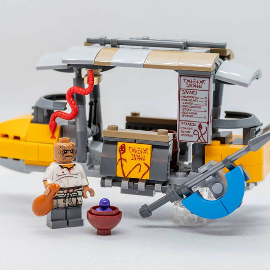 SW Rathtar Meat Food Skiff Set made using LEGO parts - B3 Customs - 