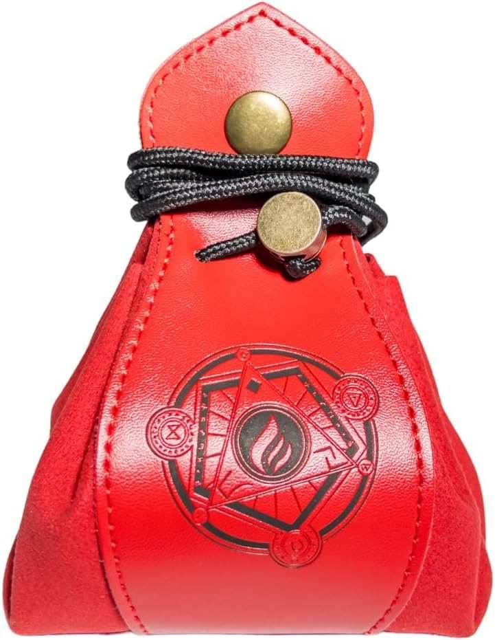 Genuine Leather RPG Bags - Red - Wizard
