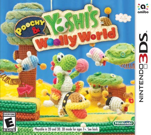 Poochy & Yoshi's Woolly World (Nintendo 3DS) - Game Manual Only