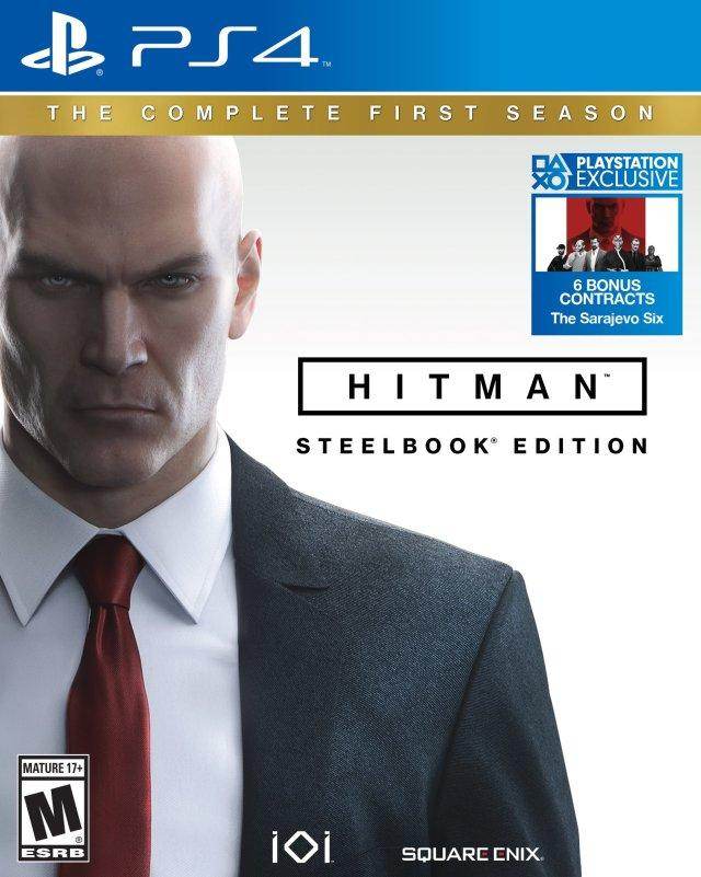 Hitman Complete First Season Steelbook Edition (Playstation 4) - Game Manual Only