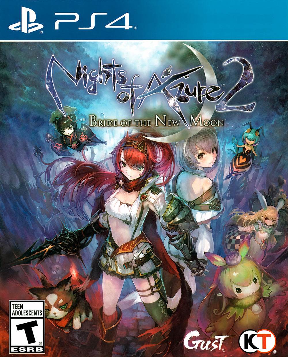 Nights of Azure 2 : Bride of the New Moon (Playstation 4) - Game Only