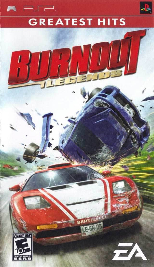 Burnout Legends (Greatest Hits) (PSP) - Game Only