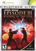 Star Wars Episode III: Revenge of the Sith (Platinum Hits) (Xbox) - Game Manual Only