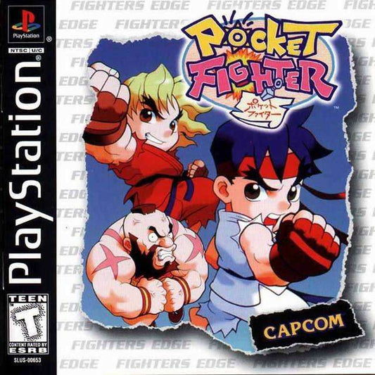 Pocket Fighter (Playstation) - Game Manual Only