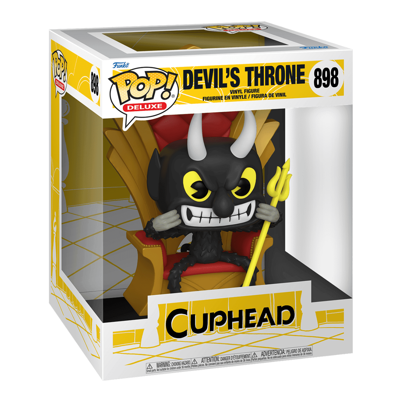 Funko Pop! Deluxe Games: Cuphead - Devil's Throne - 