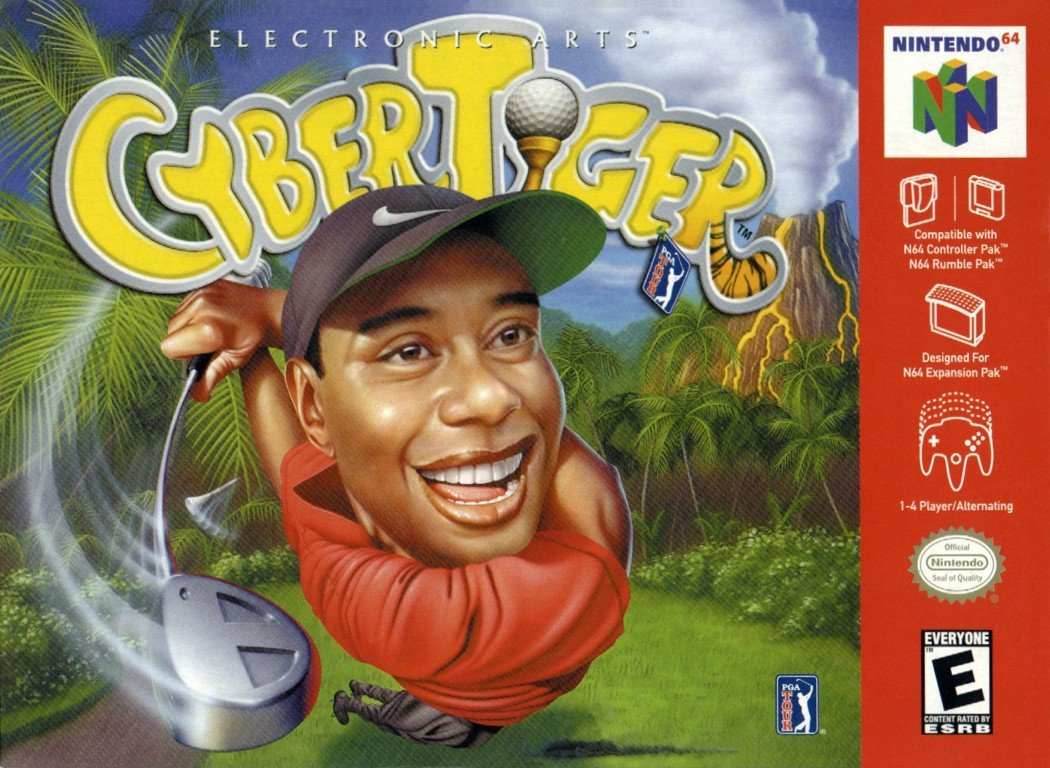 CyberTiger (Nintendo 64) - Game Manual Only