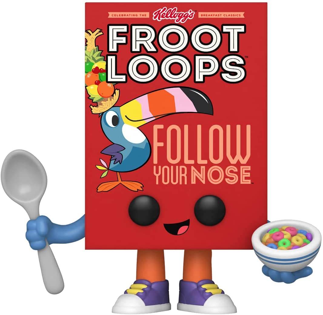 Funko Pop! Kelloggs- Froot Loops Cereal Box Vinyl Figure - 