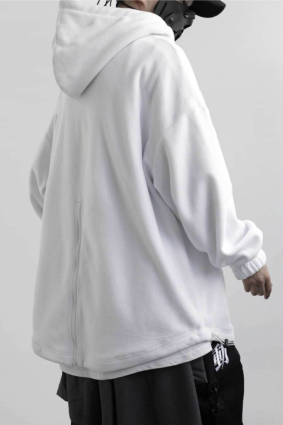 HiH11 Industrial X Hoodie - white / M