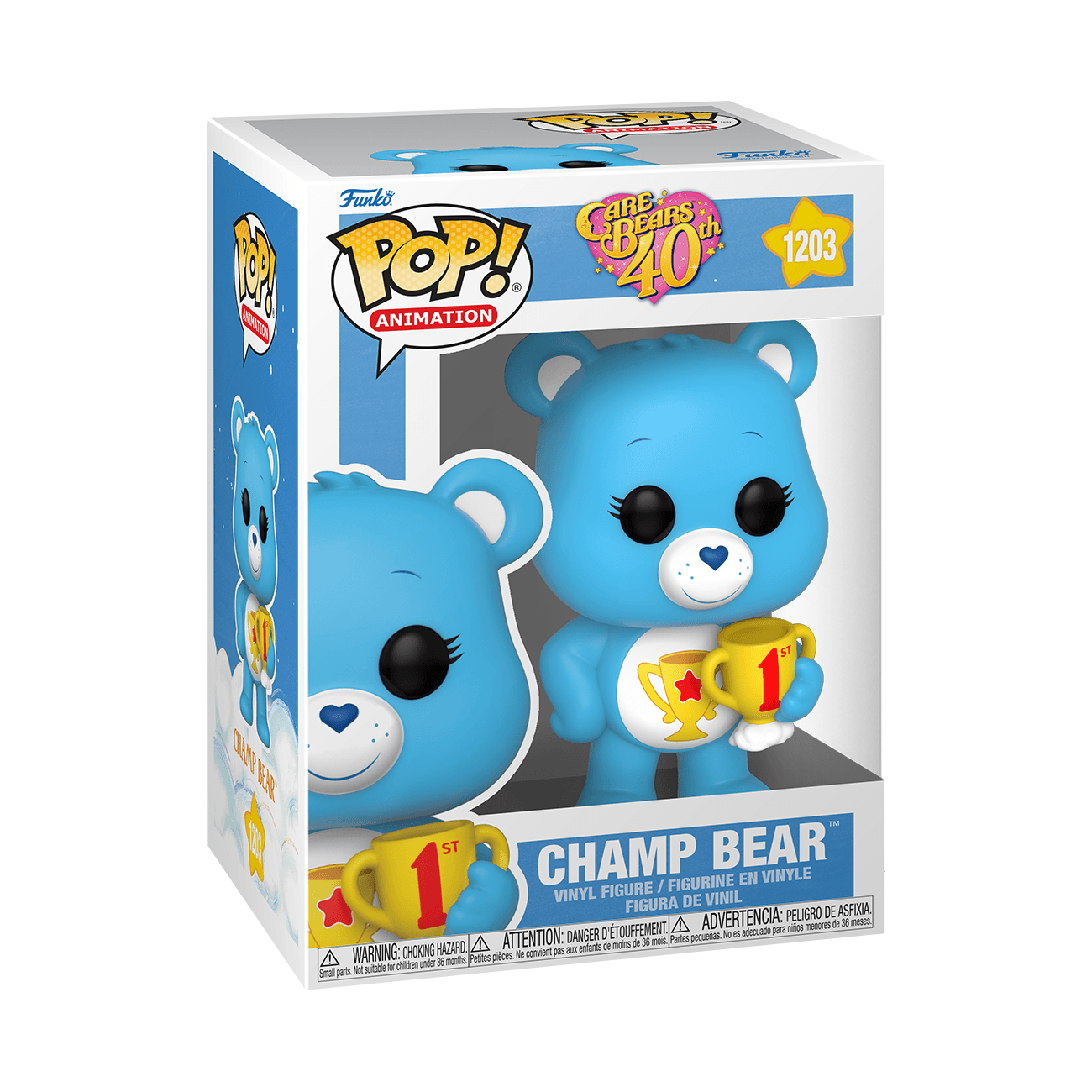Funko Pop! Animation: Care Bear 40th Anniversary - Champ Bear - 