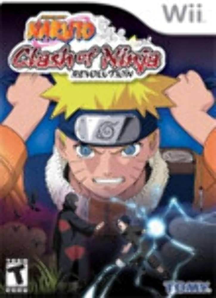 Naruto Clash Of Ninja Revolution | Wii - VG with original case and Manuel