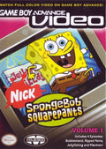Gameboy Advance Video: Spongebob Squarepants Vol 1 (Gameboy Advance) - Game Manual Only
