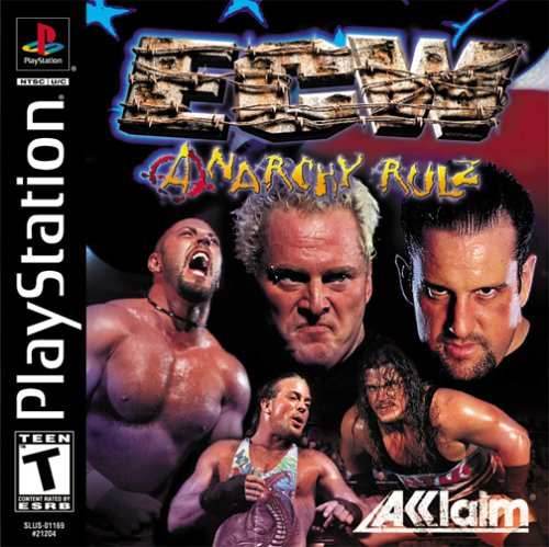 ECW Anarchy Rulz (Playstation) - Game Manual Only