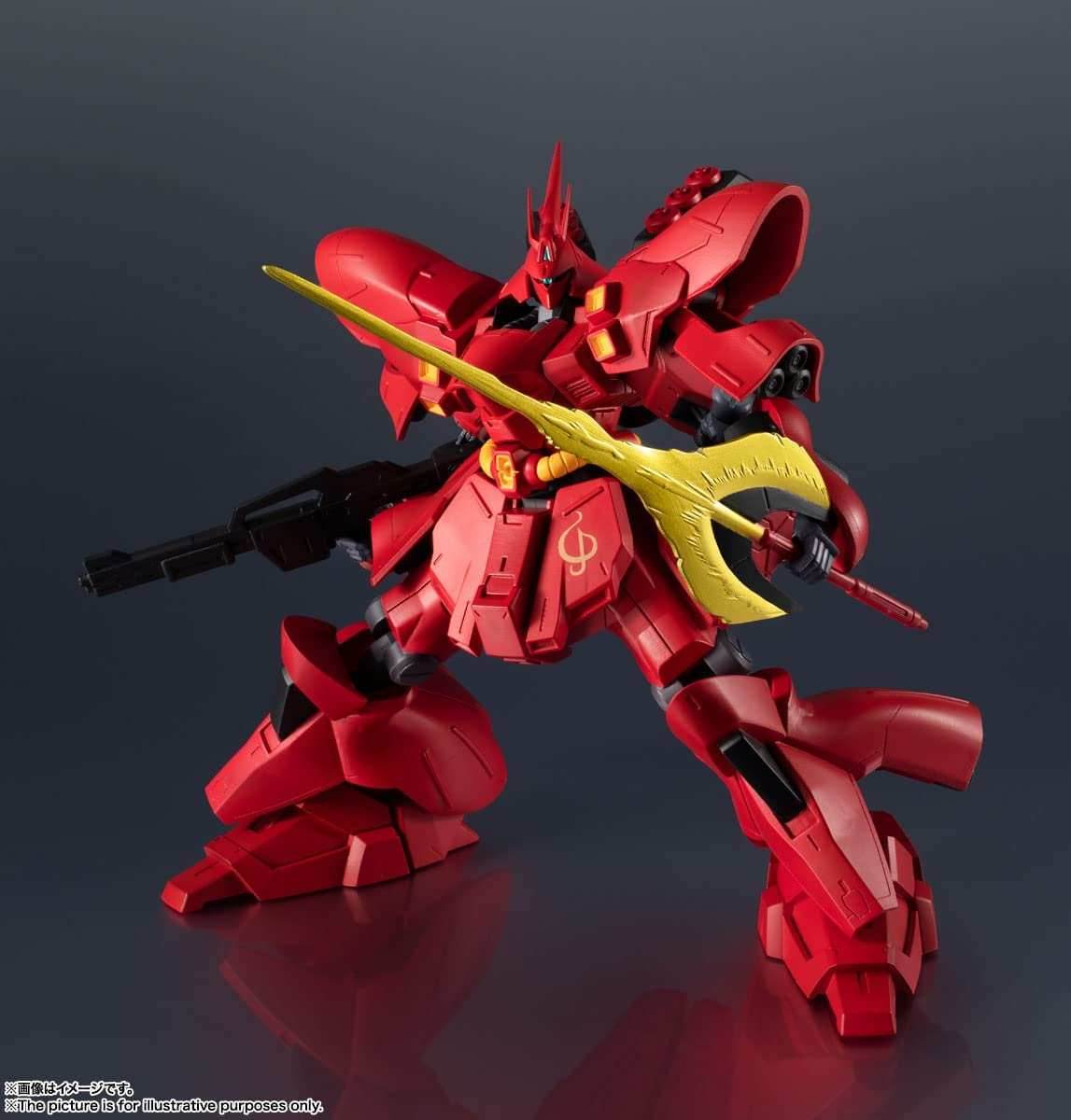 Tamashi Nations - Mobile Suit Gundam CHAR'S COUNTERATTACK - MSN-04 Sazabi, Bandai Spirits Gundam Universe Action Figure - 