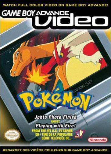 Gameboy Advance Video Pokemon Johto Finish/Playing With Fire (Gameboy Advance) - Game Manual Only