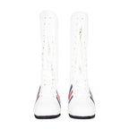 Rocky Boxing White Boots Cosplay Halloween