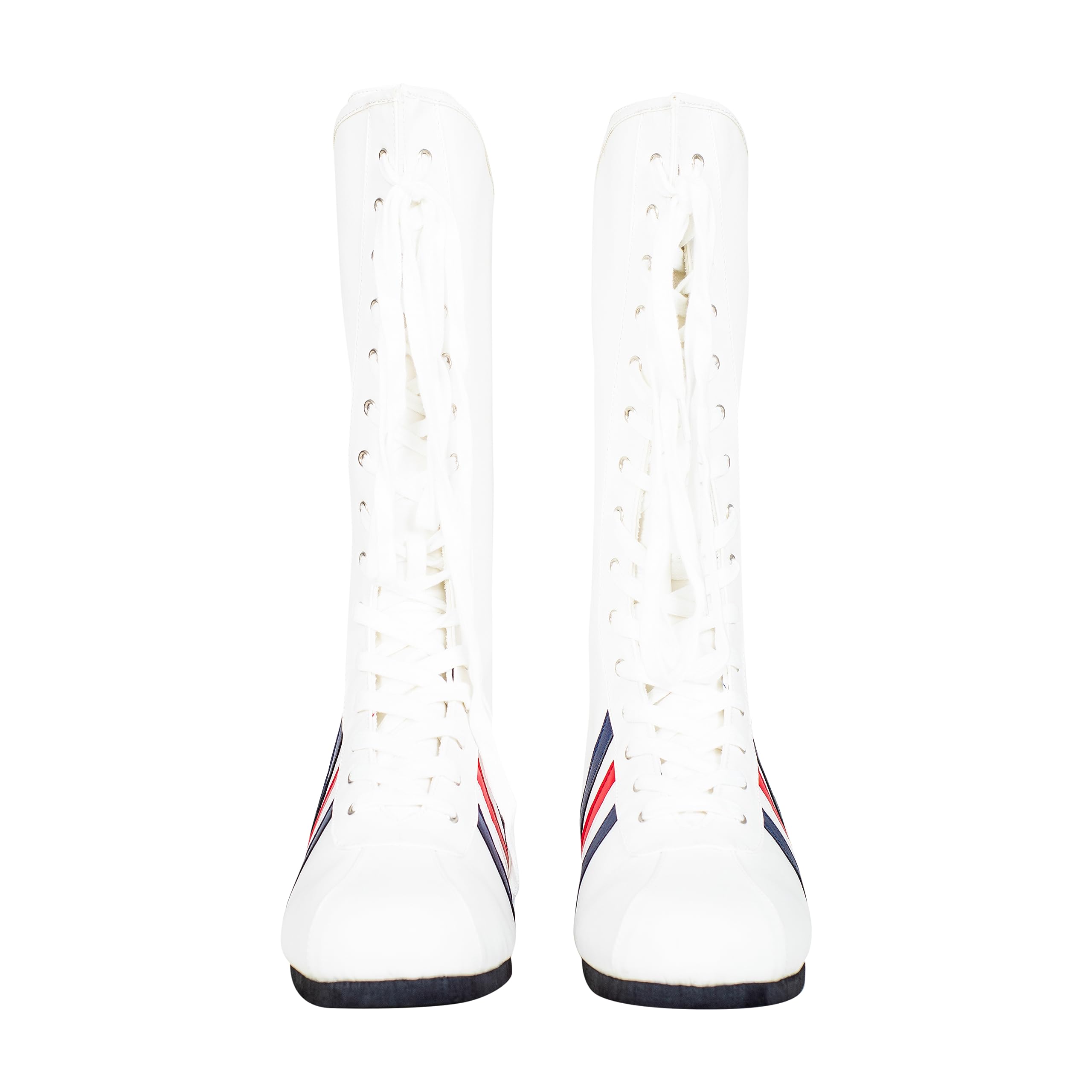 Rocky Boxing White Boots Cosplay Halloween