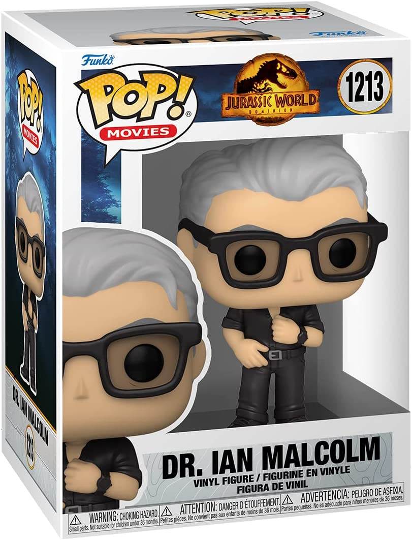 Funko Pop! Movies: Jurassic World Dominion - Dr. Ian Malcolm Vinyl Figure - 