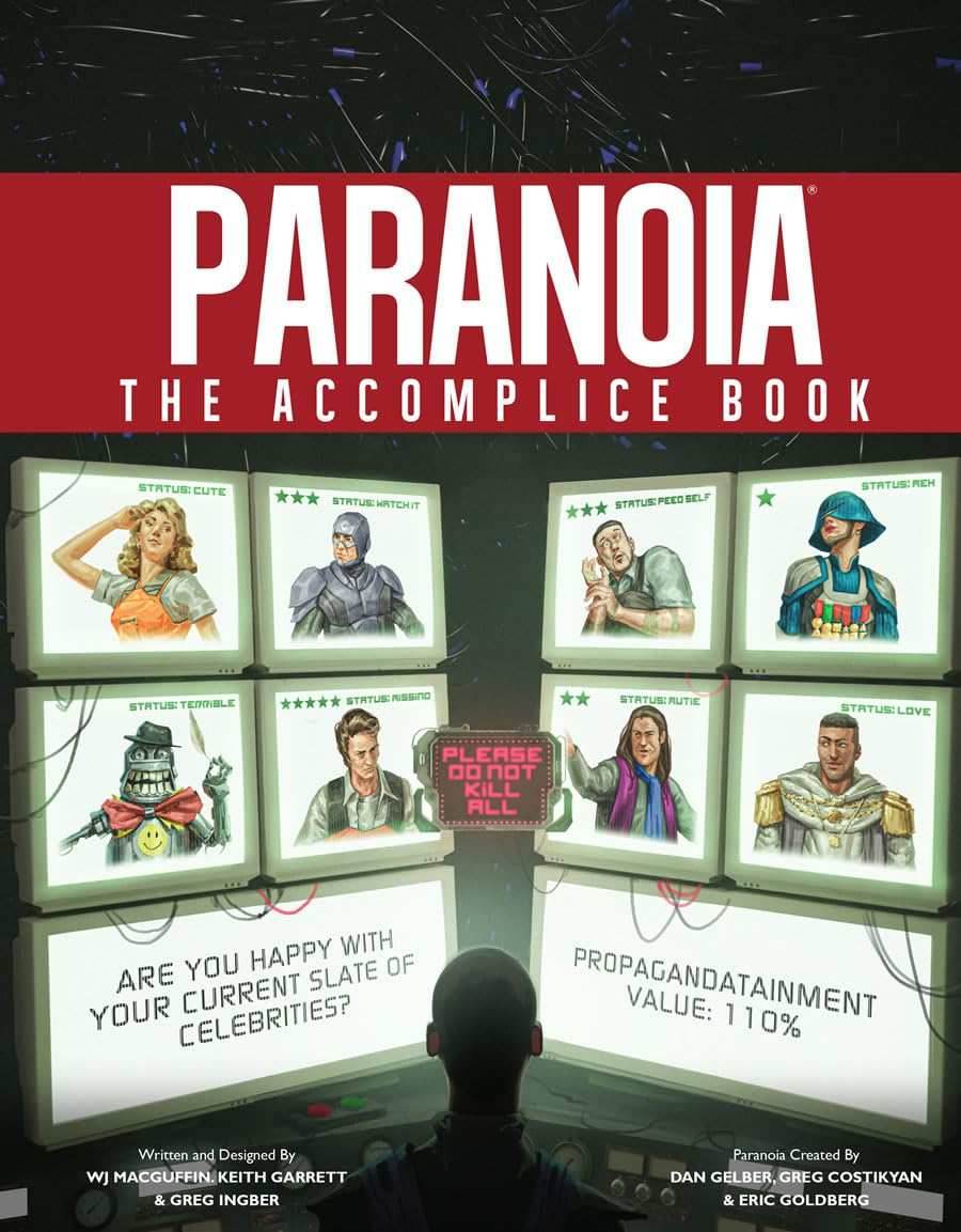 Paranoia: The Accomplice Book - 