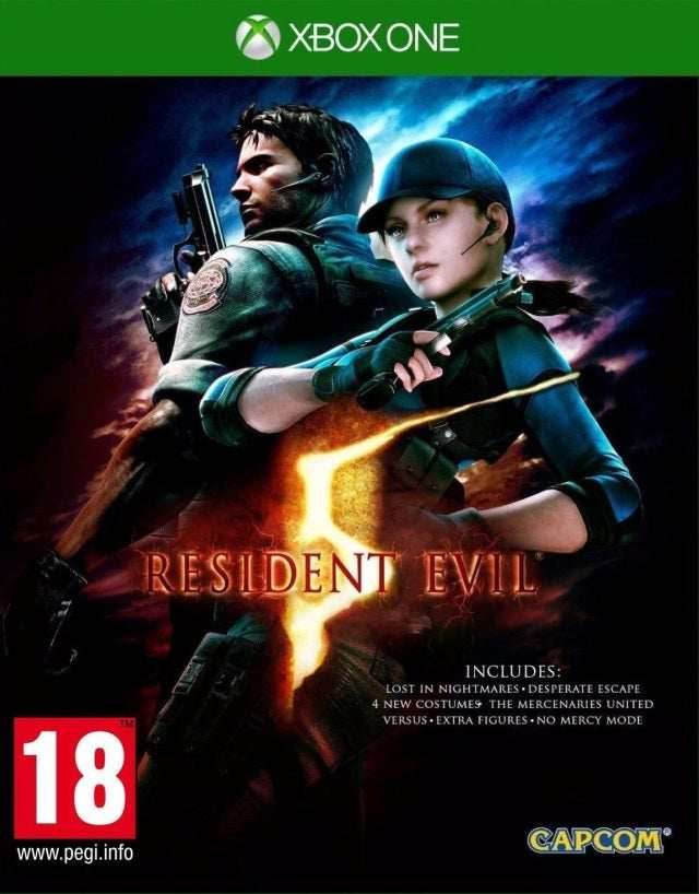 Resident Evil 5 [European Import] (Xbox One) - Game Manual Only
