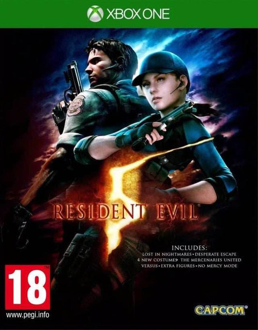 Resident Evil 5 [European Import] (Xbox One) - Game Manual Only
