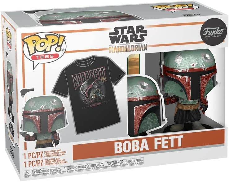 Funko Pop! & Tee: Star Wars - Boba Fett - S