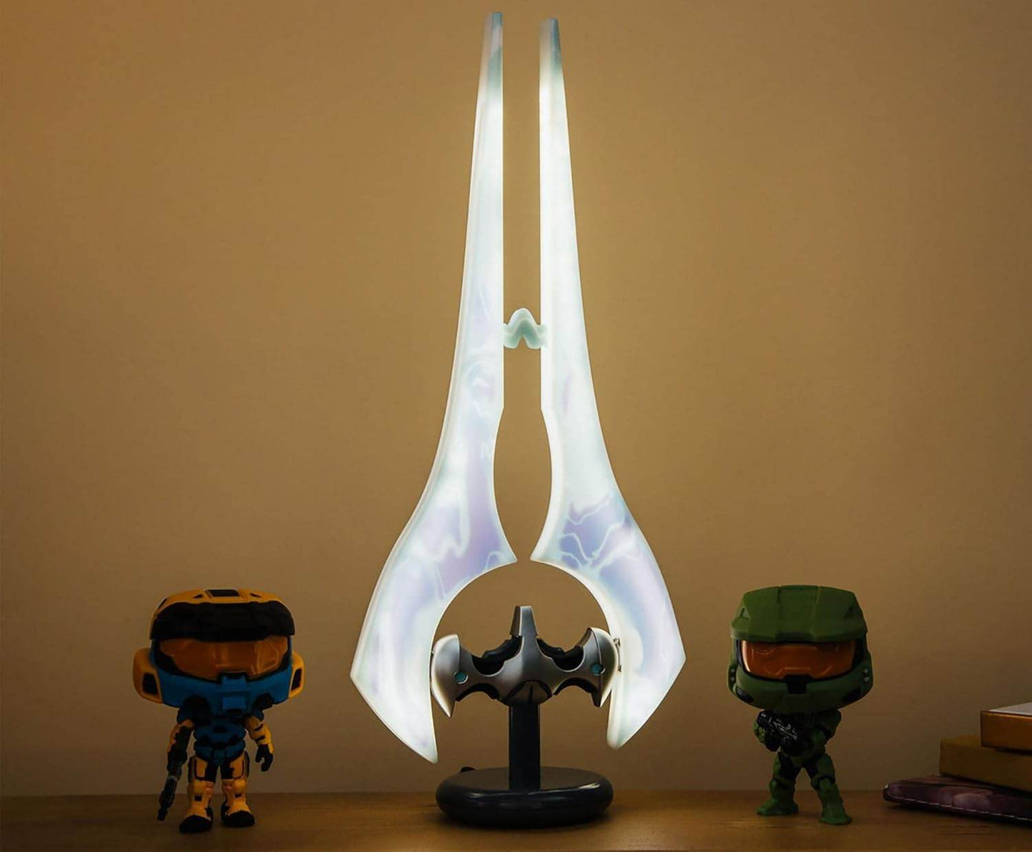 Halo Energy Sword Lamp – LED Mood Light Collectible Desk Lamp with USB Power - 