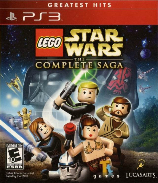 LEGO Star Wars Complete Saga (Greatest Hits) (Playstation 3) - Game Manual Only