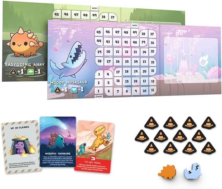 Happy Little Dinosaurs: Hazards Ahead Expansion - 