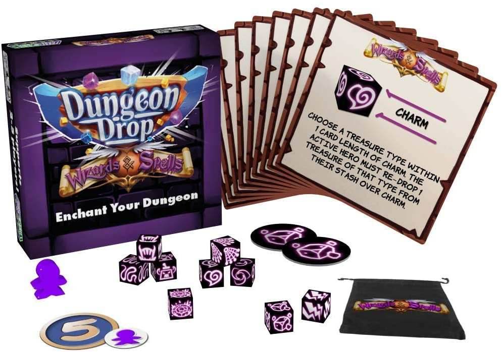 Dungeon Drop: Wizards & Spells Expansion - 