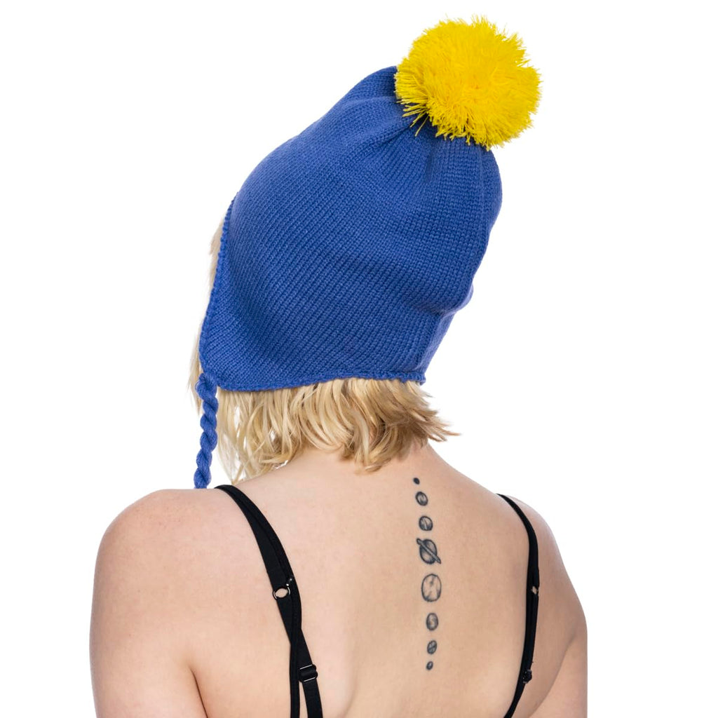 Craig Tucker's Blue and Yellow Beanie Hat for Halloween Cosplay fun