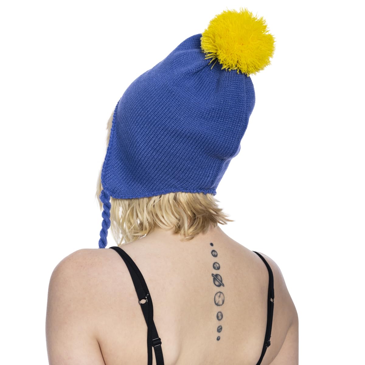 Craig Tucker's Blue and Yellow Beanie Hat for Halloween Cosplay fun