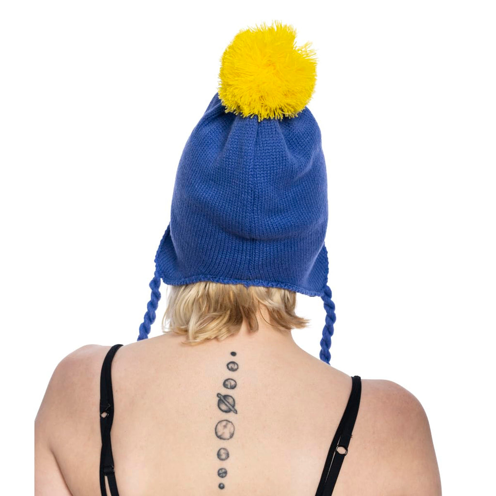 Craig Tucker's Blue and Yellow Beanie Hat for Halloween Cosplay fun