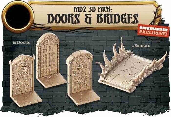 Massive Darkness 2: 3D Pack - Doors & Bridges - 